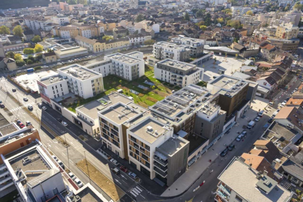Quartier la Folati&egrave;re, logements neufs Bourgoin Jallieu